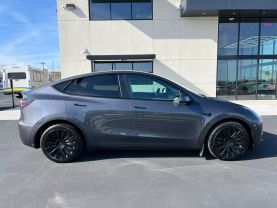 2021 TESLA MODEL Y SUV DUAL AC ELECTRIC MOTORS LONG RANGE SPORT UTILITY 4D - The Auto Lot