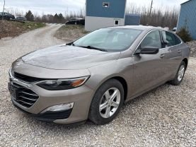 2022 CHEVROLET MALIBU SEDAN 4-CYL, TURBO, 1.5 LITER LS SEDAN 4D at T&T Repairables - used car dealership in Spencer, Indiana.