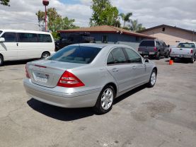 2002 MERCEDES-BENZ C-CLASS SEDAN V6, 2.6 LITER C 240 SEDAN 4D