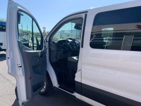 2015 FORD TRANSIT 350 LOW ROOF 148" WB 15 PASSENGER VAN PASSENGER VANS V6, FLEX FUEL, 3.7 LITER XL W/LOW ROOF W/60/40 SIDE DOOR VAN 3D - Eddies Auto Sales