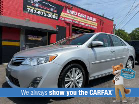 2012 TOYOTA CAMRY SEDAN V6, 3.5 LITER XLE SEDAN 4D