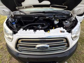 2015 FORD TRANSIT 350 WAGON PASSENGER V6, FLEX FUEL, 3.7 LITER XLT W/LOW ROOF W/60/40 SIDE DOOR VAN 3D