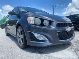 2013 CHEVROLET SONIC HATCHBACK 4-CYL, TURBO, 1.4 LITER RS HATCHBACK SEDAN 4D