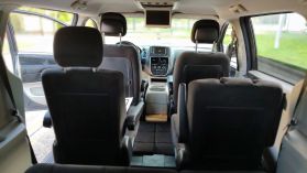 2014 DODGE GRAND CARAVAN PASSENGER PASSENGER V6, FLEX FUEL, 3.6 LITER SXT MINIVAN 4D