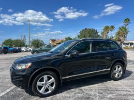 2013 VOLKSWAGEN TOUAREG SUV V6, TURBO DIESEL, 3.0 LITER TDI LUX SPORT UTILITY 4D