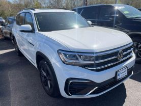2021 VOLKSWAGEN ATLAS SUV V6, 3.6 LITER SE R-LINE 4MOTION W/TECH PKG (2021.5) SPORT UTILITY 4D - Gesner Auto Inc in Taunton, MA, 41.88613, -71.14527