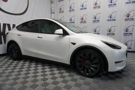 2021 TESLA MODEL Y SUV DUAL AC ELECTRIC MOTORS PERFORMANCE SPORT UTILITY 4D