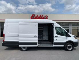 2016 FORD TRANSIT 250 UPFITTED CARGO VAN HIGH ROOF EL 148" WB CARGO VANS V6, FLEX FUEL, 3.7 LITER EXTENDED LENGTH HIGH ROOF W/SLIDING SIDE DOOR W/LWB VAN 3D - Eddies Auto Sales