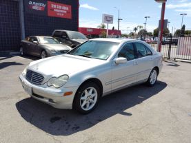 2002 MERCEDES-BENZ C-CLASS SEDAN V6, 2.6 LITER C 240 SEDAN 4D
