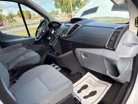2015 FORD TRANSIT 350 WAGON PASSENGER V6, FLEX FUEL, 3.7 LITER XLT W/LOW ROOF W/60/40 SIDE DOOR VAN 3D