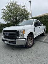 2017 FORD F350 SUPER DUTY SUPER CAB PICKUP V8, TURBO DIESEL, 6.7 LITER XLT PICKUP 4D 8 FT