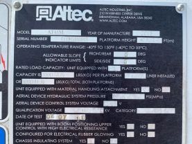 2017 FORD F550 SUPER DUTY 46FT BUCKET TRUCK ALTEC AT41M BUCKET TRUCKS V8, TURBO DIESEL, 6.7 LITER XL 169" W.B. 2D - Eddies Auto Sales