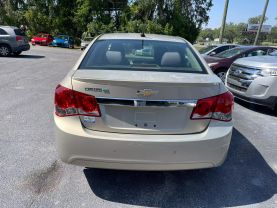 2012 CHEVROLET CRUZE SEDAN 4-CYL, TURBO, 1.4 LITER ECO SEDAN 4D