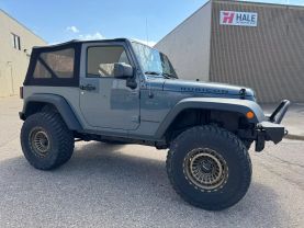 2015 JEEP WRANGLER SUV V6, 3.6 LITER RUBICON SPORT UTILITY 2D