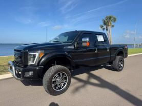 2012 FORD F250 SUPER DUTY CREW CAB PICKUP V8, TURBO DIESEL, 6.7L LARIAT PICKUP 4D 6 3/4 FT