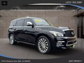2015 INFINITI QX80 SUV V8, 5.6 LITER SPORT UTILITY 4D