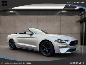 2019 FORD MUSTANG CONVERTIBLE 4-CYL, TURBO, ECOBOOST, 2.3 LITER ECOBOOST CONVERTIBLE 2D