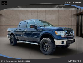 2013 FORD F150 SUPERCREW CAB PICKUP V6, ECOBOOST, 3.5L XLT PICKUP 4D 5 1/2 FT
