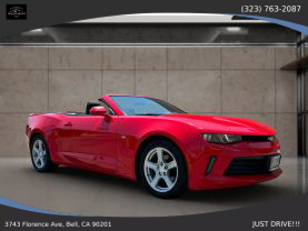 2018 CHEVROLET CAMARO CONVERTIBLE 4-CYL, TURBO, 2.0 LITER LT CONVERTIBLE 2D
