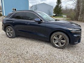 2022 GENESIS GV70 SUV V6, TWIN TURBO, GDI, 3.5 LITER 3.5T SPORT SUV 4D at T&T Repairables - used car dealership in Spencer, Indiana.