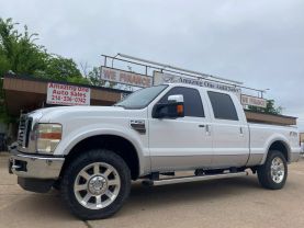 2010 FORD F250 SUPER DUTY CREW CAB PICKUP V8, TURBO DSL 6.4L LARIAT PICKUP 4D 6 3/4 FT