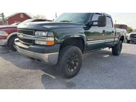 2002 CHEVROLET SILVERADO 2500 HD CREW CAB PICKUP V8, 6.0 LITER LONG BED