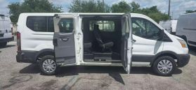 2016 FORD TRANSIT 350 WAGON PASSENGER V6, FLEX FUEL, 3.7 LITER XLT W/LOW ROOF W/60/40 SIDE DOOR VAN 3D