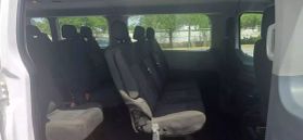 2016 FORD TRANSIT 350 WAGON PASSENGER V6, FLEX FUEL, 3.7 LITER XLT W/LOW ROOF W/60/40 SIDE DOOR VAN 3D