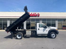 2011 FORD F450 SUPER DUTY REGULAR CAB 11FT DUMP TRUCK DUMP TRUCKS V8, TURBO DIESEL, 6.7L 141" W.B. 2D - Eddies Auto Sales