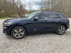2022 GENESIS GV70 SUV V6, TWIN TURBO, GDI, 3.5 LITER 3.5T SPORT SUV 4D at T&T Repairables - used car dealership in Spencer, Indiana.