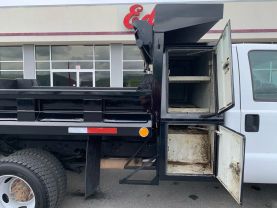 2012 FORD F450 SUPER DUTY REGULAR CAB 9FT DUMP BED TRUCK DUMP TRUCKS V10, 6.8 LITER 141" W.B. 2D - Eddies Auto Sales