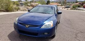 2004 HONDA ACCORD COUPE V6, VTEC, 3.0 LITER EX-L COUPE 2D at The One Autosales Inc in Phoenix , AZ 85022  33.60461470880989, -112.03641575767358