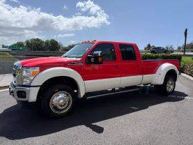 2016 FORD F450 SUPER DUTY CREW CAB PICKUP V8, TURBO DIESEL, 6.7 LITER LARIAT PICKUP 4D 8 FT