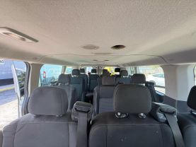 2021 FORD TRANSIT 350 PASSENGER VAN PASSENGER V6, FLEX FUEL, 3.5 LITER XLT W/LOW ROOF VAN 3D