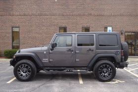 2014 JEEP WRANGLER SUV V6, 3.6 LITER UNLIMITED SPORT SUV 4D