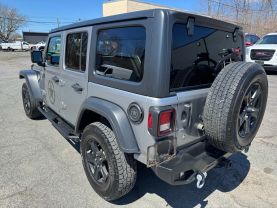 2020 JEEP WRANGLER UNLIMITED SUV 4-CYL, TURBO, 2.0 LITER SPORT S SPORT UTILITY 4D