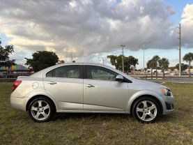2015 CHEVROLET SONIC SEDAN 4-CYL, TURBO, 1.4 LITER LTZ SEDAN 4D
