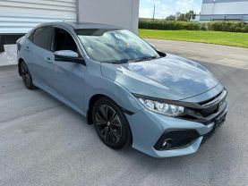 2018 HONDA CIVIC HATCHBACK 4-CYL, TURBO, 1.5 LITER EX HATCHBACK 4D