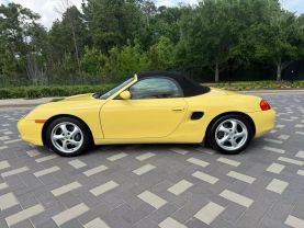 1998 PORSCHE BOXSTER CONVERTIBLE 6-CYL, 2.5 LITER CABRIOLET 2D
