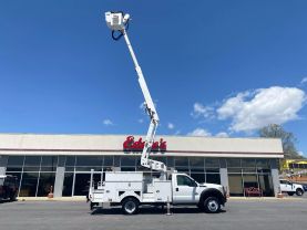 2011 FORD F550 SUPER DUTY 45FT BUCKET TRUCK ALTEC AT40M BUCKET TRUCKS V8, TURBO DIESEL, 6.7 LITER 165" W.B. 2D - Eddies Auto Sales