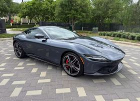 2021 FERRARI ROMA COUPE V8, TWIN TURBO, 3.9 LITER COUPE 2D