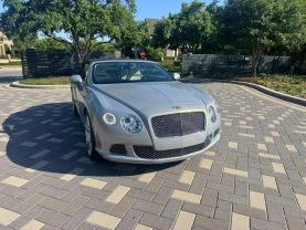2013 BENTLEY CONTINENTAL CONVERTIBLE W12, TWIN TURBO, FF, 6.0L GTC CONVERTIBLE 2D