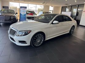 2014 MERCEDES-BENZ S-CLASS SEDAN V8, TWIN TURBO, 4.6 LITER S 550 4MATIC SEDAN 4D