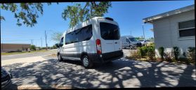2021 FORD TRANSIT 350 PASSENGER VAN PASSENGER V6, FLEX FUEL, 3.5 LITER XLT W/MEDIUM ROOF VAN 3D