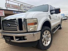 2010 FORD F250 SUPER DUTY CREW CAB PICKUP V8, TURBO DSL 6.4L LARIAT PICKUP 4D 6 3/4 FT