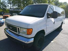 2006 FORD E350 SUPER DUTY PASSENGER PASSENGER V8, 5.4 LITER XL EXTENDED VAN 3D