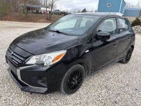 2022 MITSUBISHI MIRAGE HATCHBACK 3-CYL, 1.2 LITER ES HATCHBACK 4D at T&T Repairables - used car dealership in Spencer, Indiana.