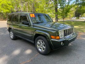 2007 JEEP COMMANDER SUV V8, FLEX FUEL, 4.7 LITER SPORT UTILITY 4D