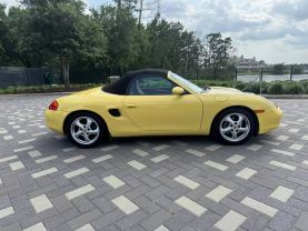 1998 PORSCHE BOXSTER CONVERTIBLE 6-CYL, 2.5 LITER CABRIOLET 2D