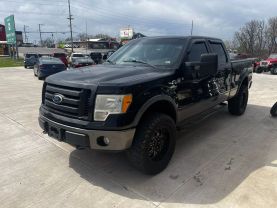 2010 FORD F150 SUPERCREW CAB PICKUP V8, FLEX FUEL, 5.4 LITER FX4 PICKUP 4D 5 1/2 FT